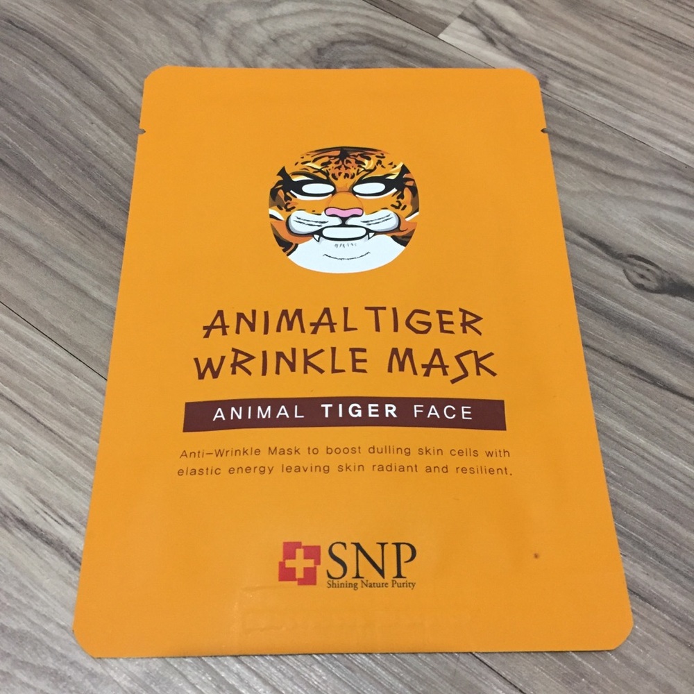 SNP Animal Tiger Mask Anti wrinkle
